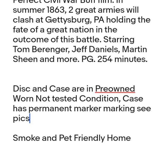 Gettysburg 2 DVD Set - Picture 3 of 8